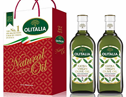 【Olitalia奧利塔】特級初榨橄欖油禮盒組(1000mlx2瓶)