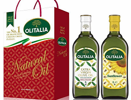 【Olitalia奧利塔】特級初榨橄欖油+葵花油禮盒組
